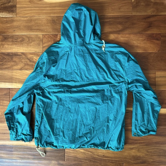 Lands’ End Teal Unisex Hooded Pullover Jacket size XL - Picture 4 of 4